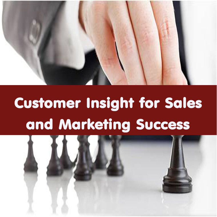 หลักสูตร Customer Insight for Sales and Marketing Success  (อบรม 27 พ.ค. 67)