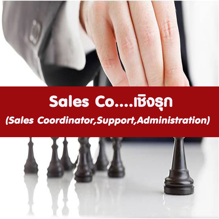 หลักสูตร Proactive Sales Coordinator / Sales Support / Sales Administration (อบรม 14 ส.ค. 68)