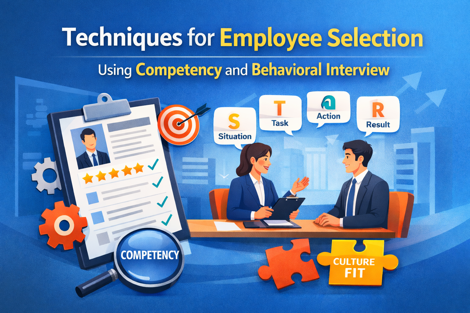 เทคนิคการคัดเลือกพนักงานด้วย Competency และ Behavior